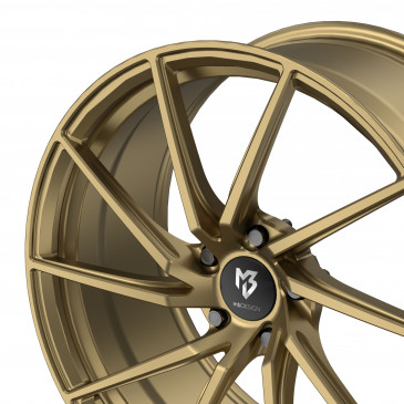 MB-DESIGN SF2 Forged L Gold matt