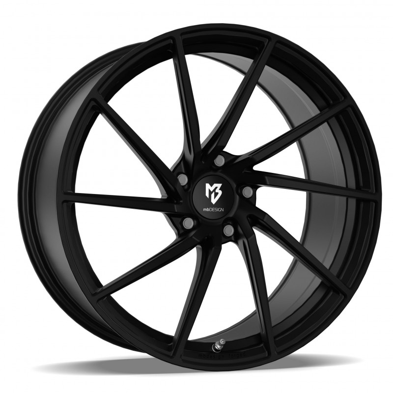 MB-DESIGN SF2 Forged L Schwarz stumpfmatt