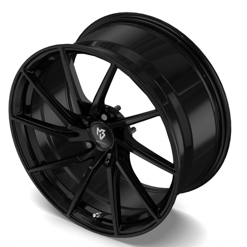 MB-DESIGN SF2 Forged L Glanzschwarz