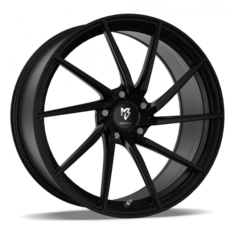 MB-DESIGN SF2 Forged R Schwarz stumpfmatt