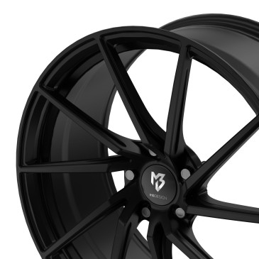 MB-DESIGN SF2 Forged R Schwarz stumpfmatt