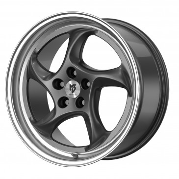 MB-DESIGN TURBO Glanzgrau poliert