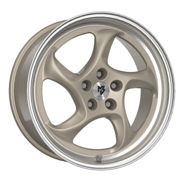 MB-DESIGN TURBO Champagner glänzend poliert