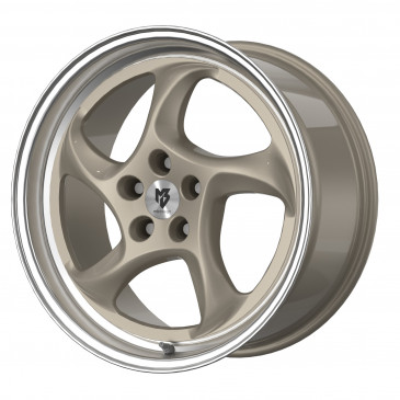 MB-DESIGN TURBO Champagner poliert