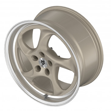 MB-DESIGN TURBO Champagner poliert