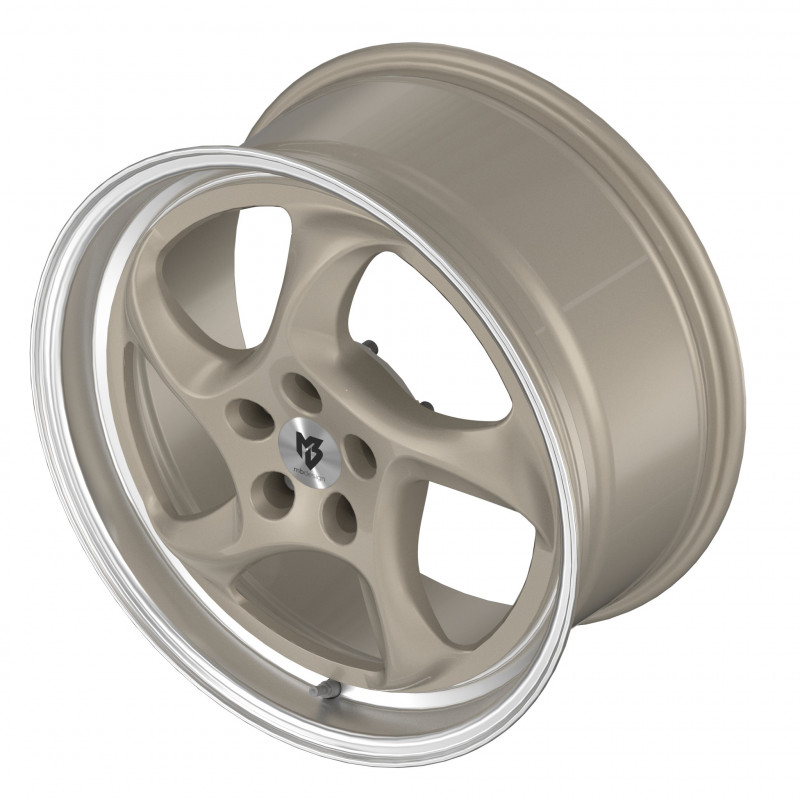 MB-DESIGN TURBO Champagner poliert