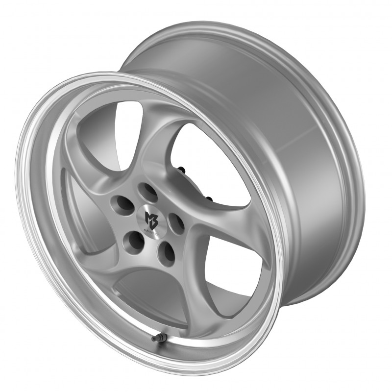 MB-DESIGN TURBO Silber poliert