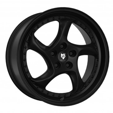 MB-DESIGN TURBO S Schwarz stumpfmatt