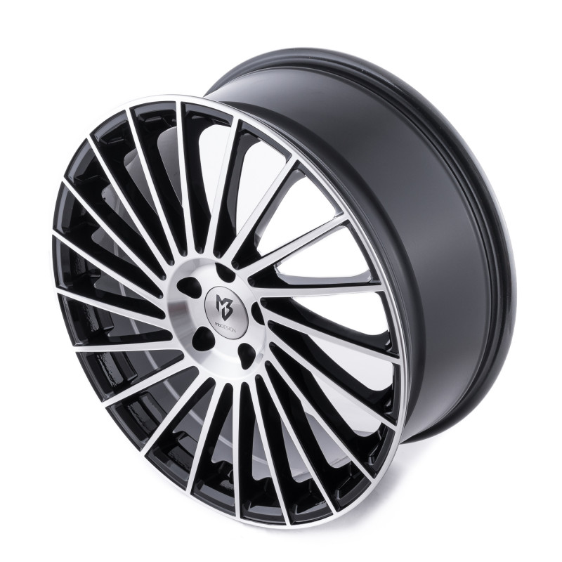 MB-DESIGN VR3 Glanzschwarz poliert