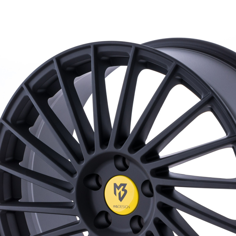 MB-DESIGN VR3 Schwarz stumpfmatt