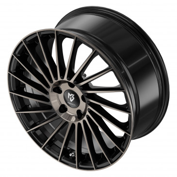 MB-DESIGN VR3 Rauchschwarz glänzend poliert