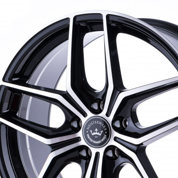 Meisterwerk Wheels MW02 black / polished