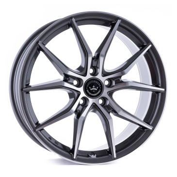 Meisterwerk Wheels MW04 gunmetal / polished
