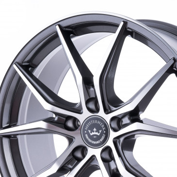 Meisterwerk Wheels MW04 gunmetal / polished