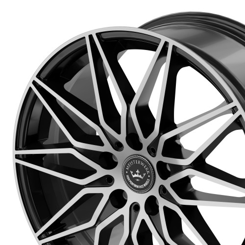 Meisterwerk Wheels MW09 black / polished