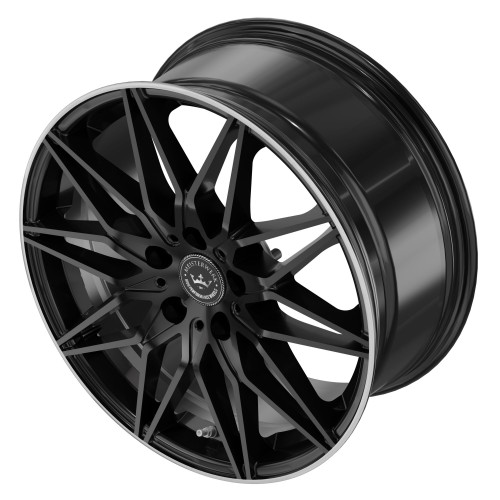 Meisterwerk Wheels MW09 black / lip polished