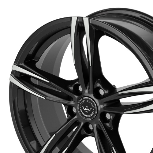 Meisterwerk Wheels MW11 Black Polished