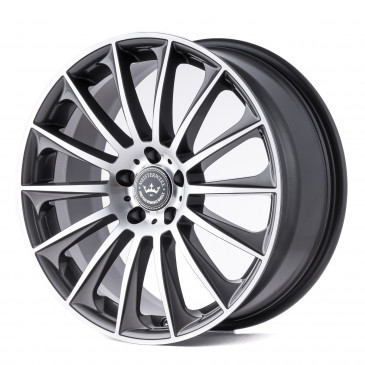 Meisterwerk Wheels MW16 grey / front polished