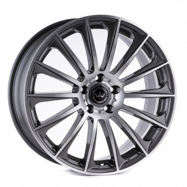 Meisterwerk Wheels MW16 grey / front polished