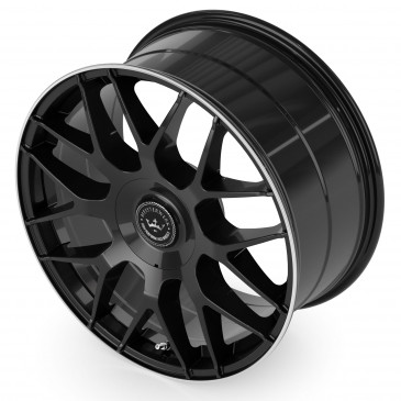 Meisterwerk Wheels MW17 black / lip polished