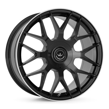 Meisterwerk Wheels MW17 black / lip polished