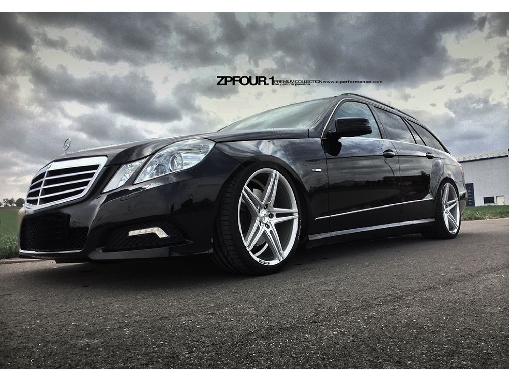 Z Performance Zp4 1 Deep Concave Felgen Sparkling Silver