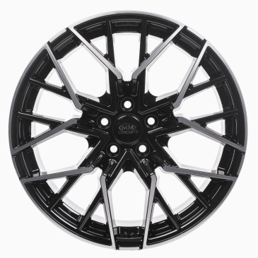 MM Wheels MM06 Black Polished