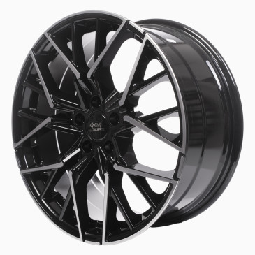 MM Wheels MM06 Black Polished