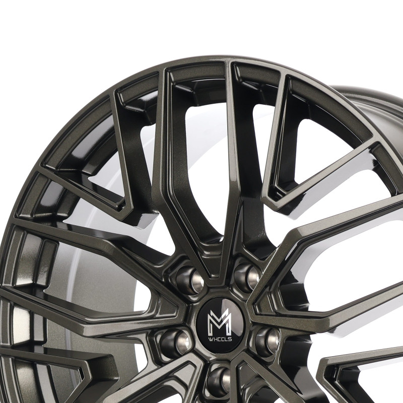 MM Wheels MM09 Glossy Gunmetal