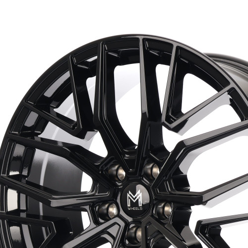 MM Wheels MM09 Glossy Black