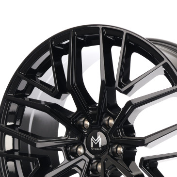 MM Wheels MM09 Glossy Black