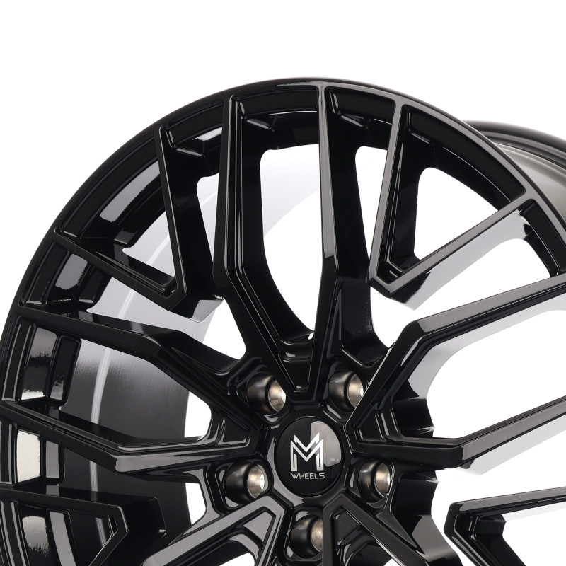 MM Wheels MM09 Glossy Black