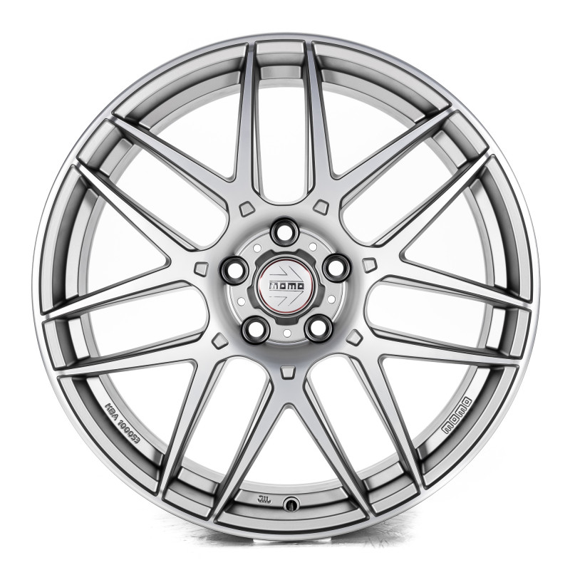 MOMO COMPETIZIONE Titan Silver matt polish