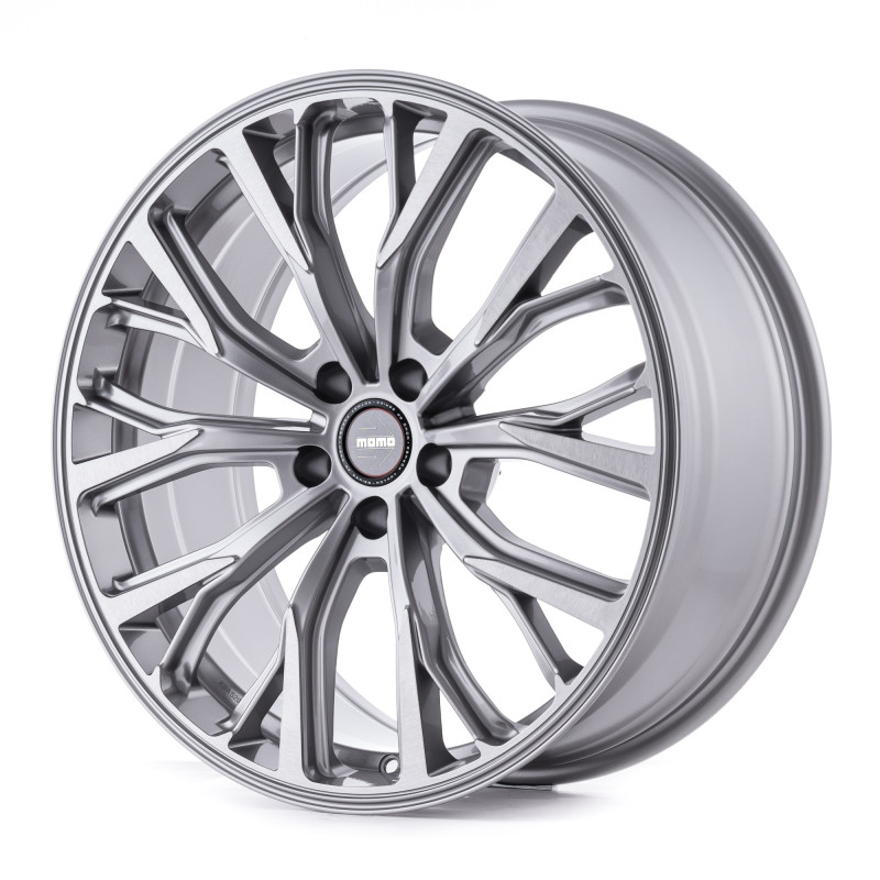 MOMO RF02 Titan Silver Brushed