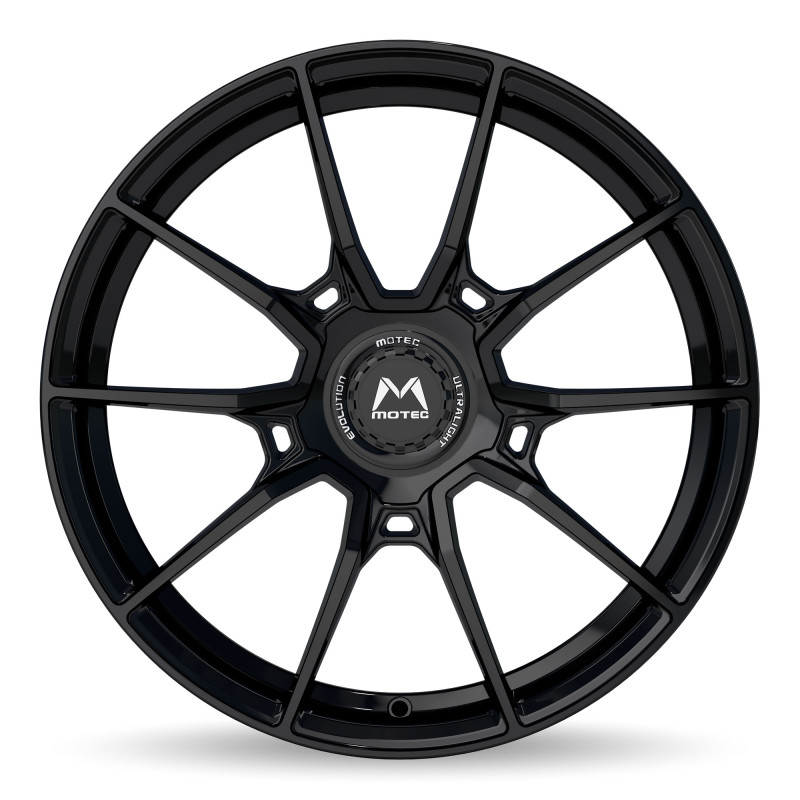 Motec MCR5-Ultralight Evo Schwarz glänzend