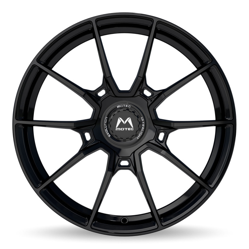 Motec MCR5-Ultralight Evo Schwarz glänzend