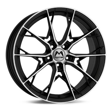 Motec MCR7-BLAZE Schwarz Matt Poliert