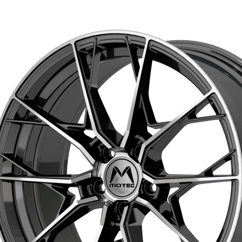 Motec MCR7-BLAZE Gunmetal poliert