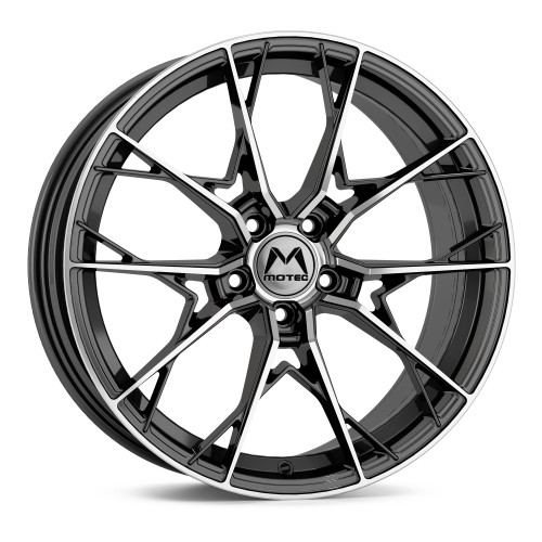 Motec MCR7-BLAZE Gunmetal poliert