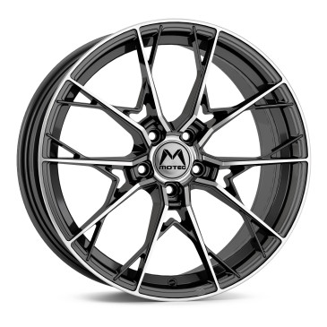 Motec MCR7-BLAZE Gunmetal poliert