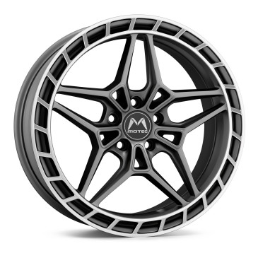 Motec MCT16-Futura Silber Randpoliert