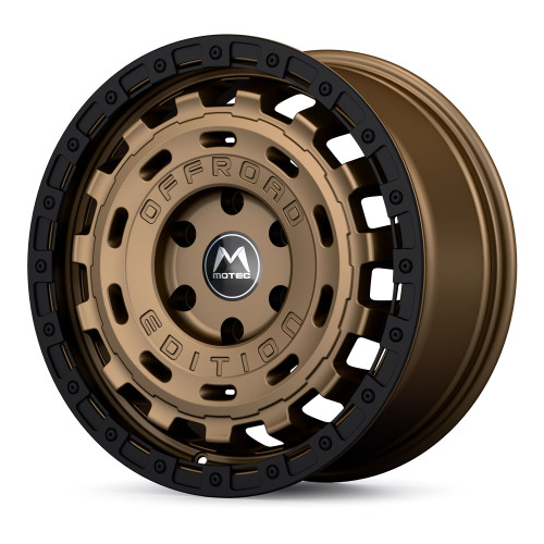 Motec MOF1-R-Cross Bronze Matt / Schwarzer Ring