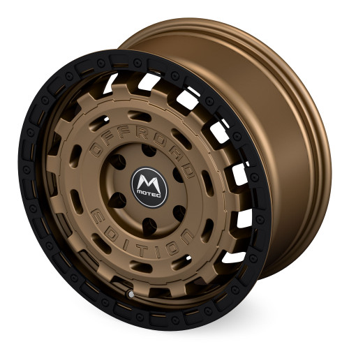 Motec MOF1-R-Cross Bronze Matt / Schwarzer Ring