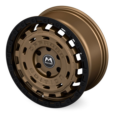 Motec MOF1-R-Cross Bronze Matt / Schwarzer Ring