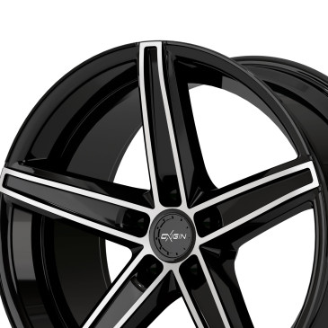 OXIGIN 18_E Concave Evolution black full polish