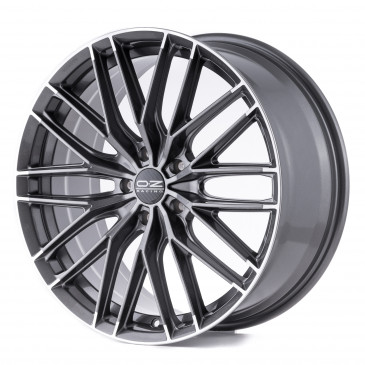 OZ RACING GRAN TURISMO HLT STAR GRAPHITE DIAMOND LIP
