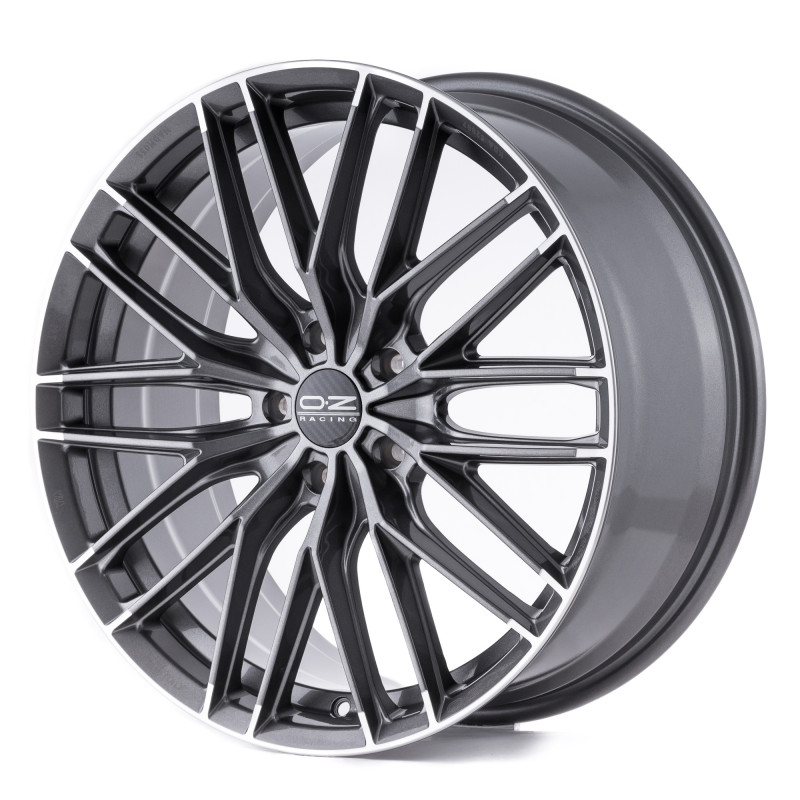 OZ RACING GRAN TURISMO HLT STAR GRAPHITE DIAMOND LIP