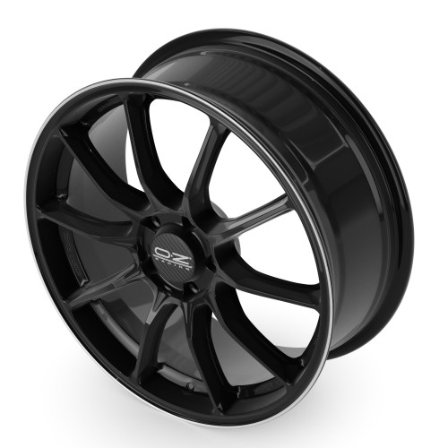 OZ RACING HYPER XT HLT GLOSS BLACK + DIAMOND LIP