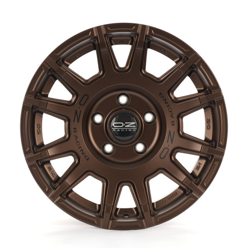 OZ RACING RALLY LEGEND MATT BRONZE + DARK LETTERING