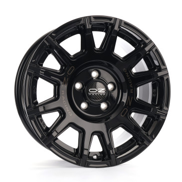 OZ RACING RALLY LEGEND GLOSS BLACK + DARK LETTERING